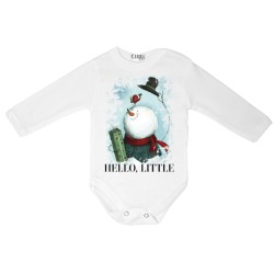 Carra Big Snowman бебешко боди